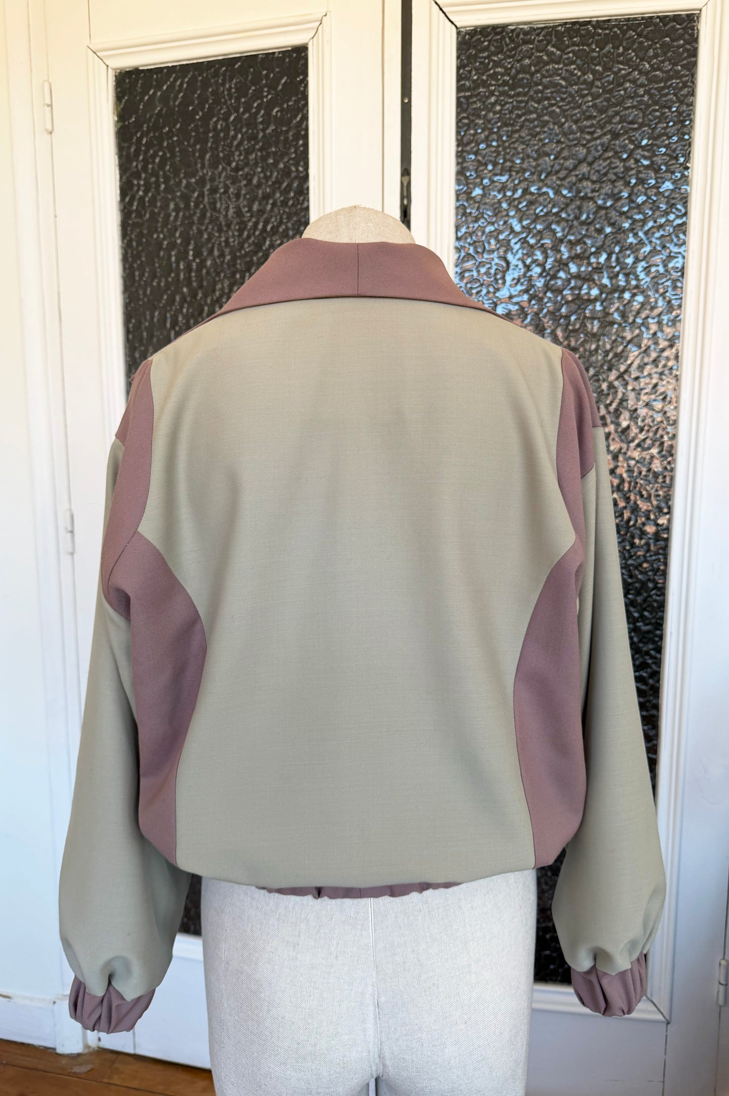Chaqueta Bomber Synodic Rosa Antiguo