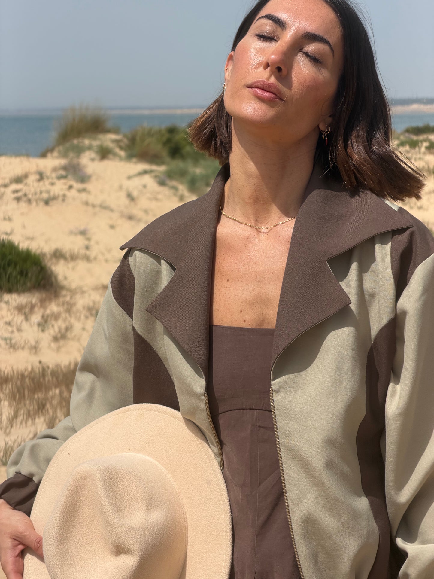 Chaqueta Bomber Synodic Chocolate