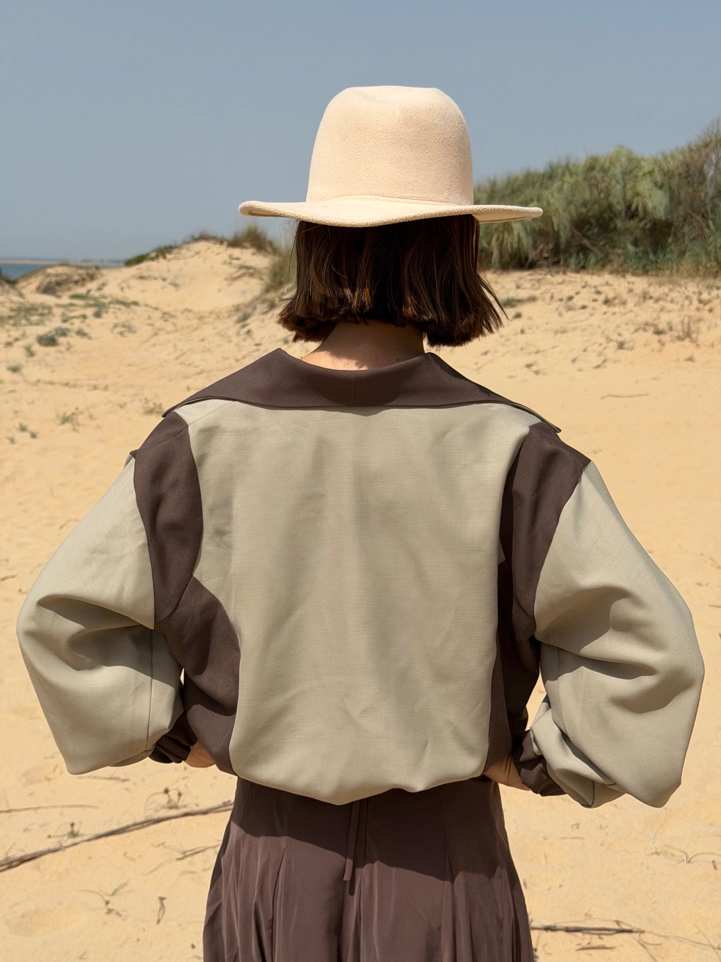Chaqueta Bomber Synodic Chocolate