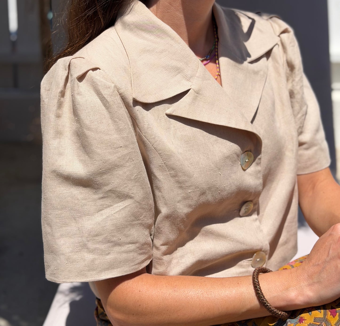 Chaqueta Comporta Arena