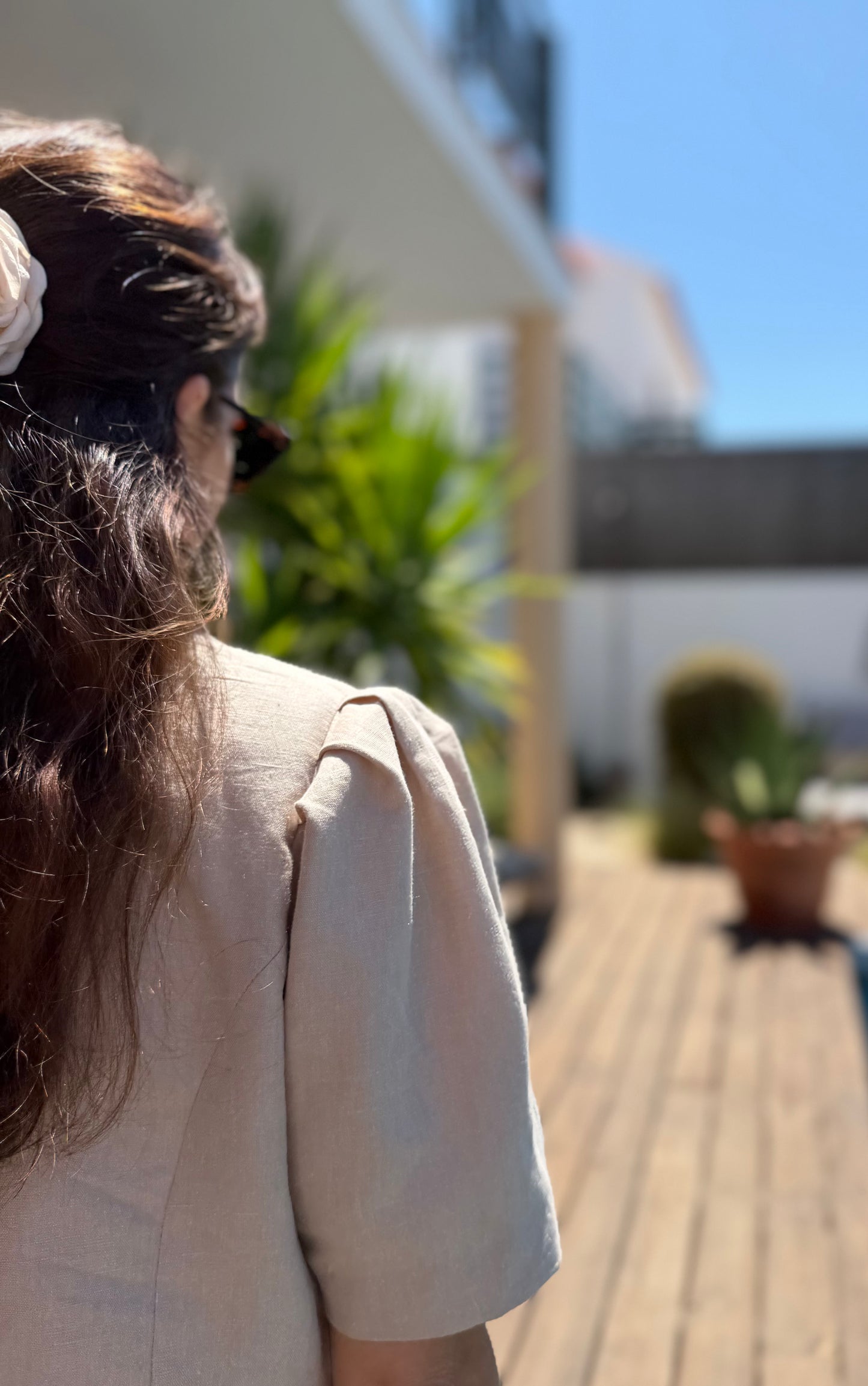 Chaqueta Comporta Arena