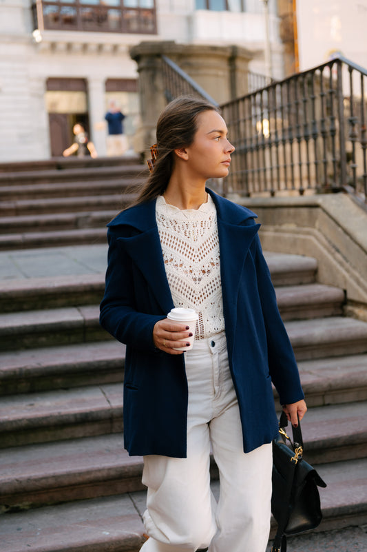 Chaqueta Blossom Marino