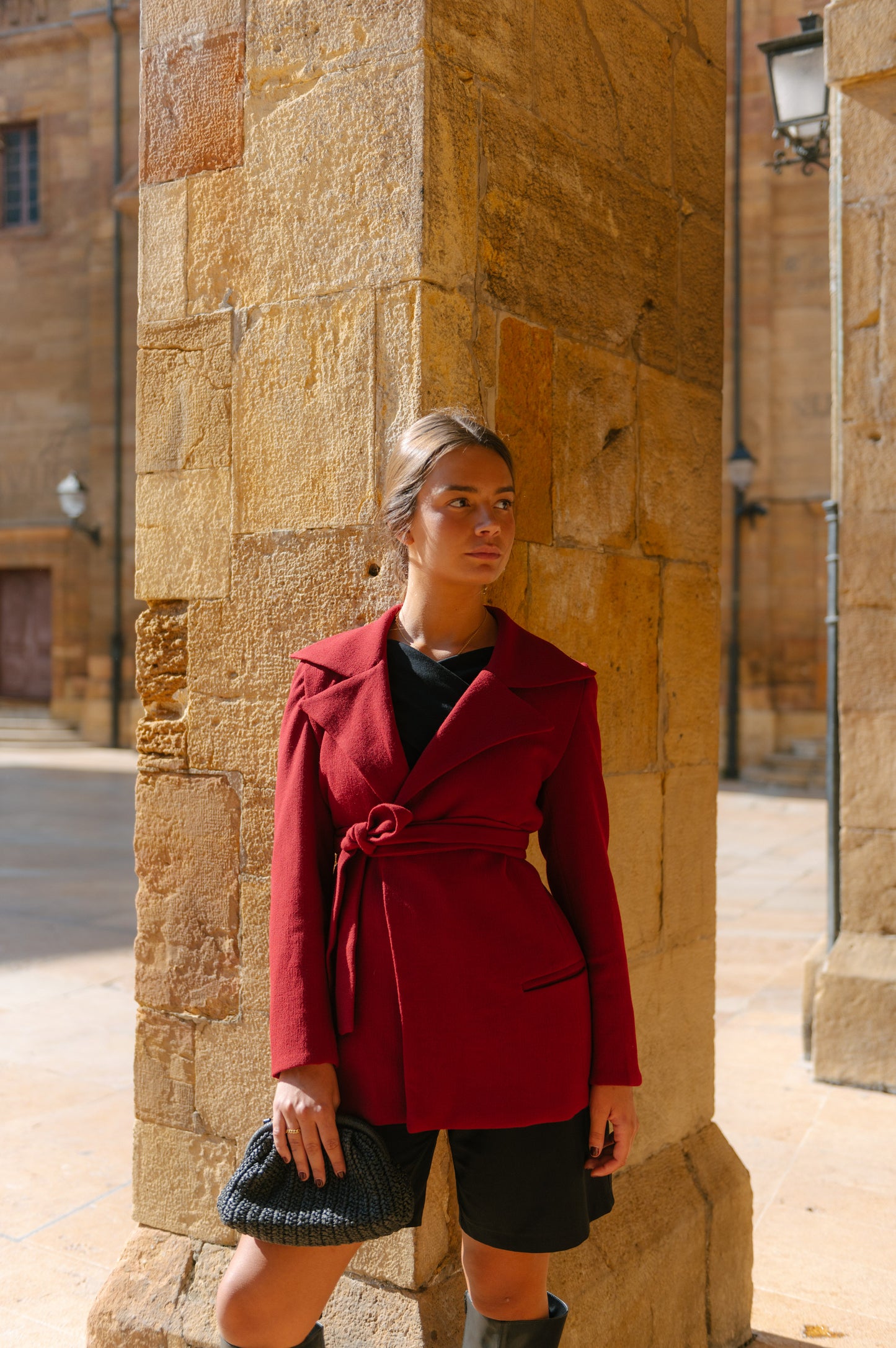 Chaqueta Blossom Cereza